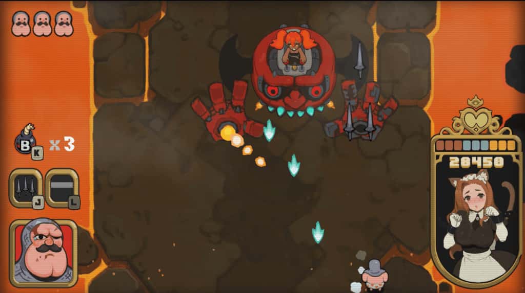 PC/热门弹幕STG 蜜臀骑士/ButtKnight V20250620 2.33G全息投影